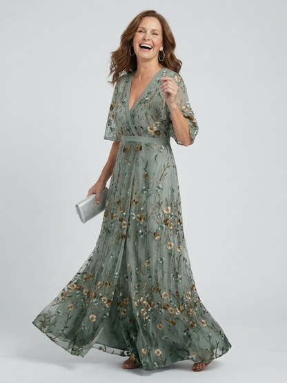 Selora | Vestido largo elegante de primavera