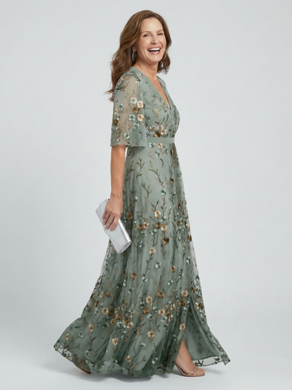 Selora | Vestido largo elegante de primavera