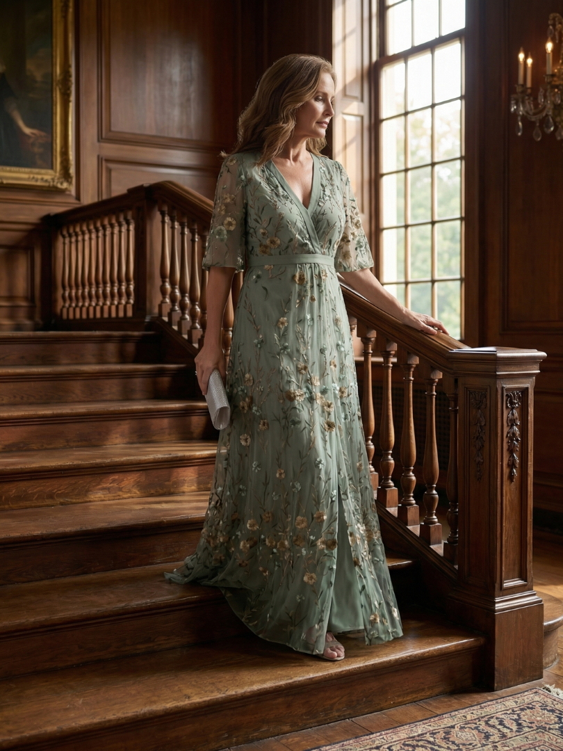 Selora | Vestido largo elegante de primavera