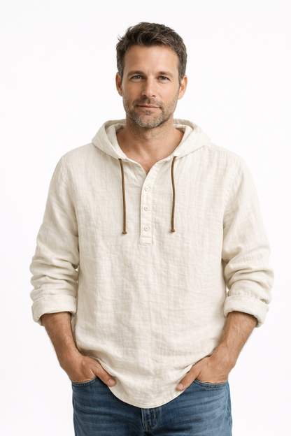 DAVID | Camisa de lino Dante