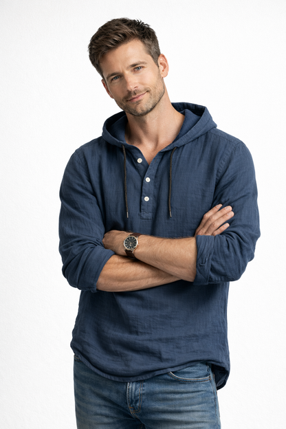 DAVID | Camisa de lino Dante