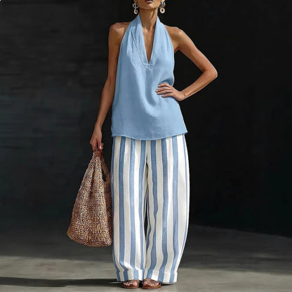Mercedes-Conjunto de Verano para Mujer