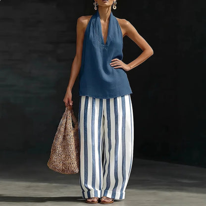 Mercedes-Conjunto de Verano para Mujer