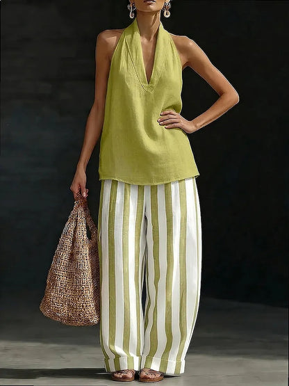 Mercedes-Conjunto de Verano para Mujer