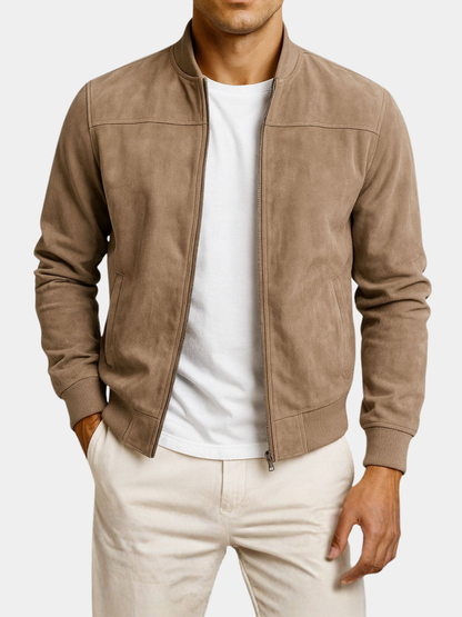 ALBERTO | Chaqueta de ante para hombre