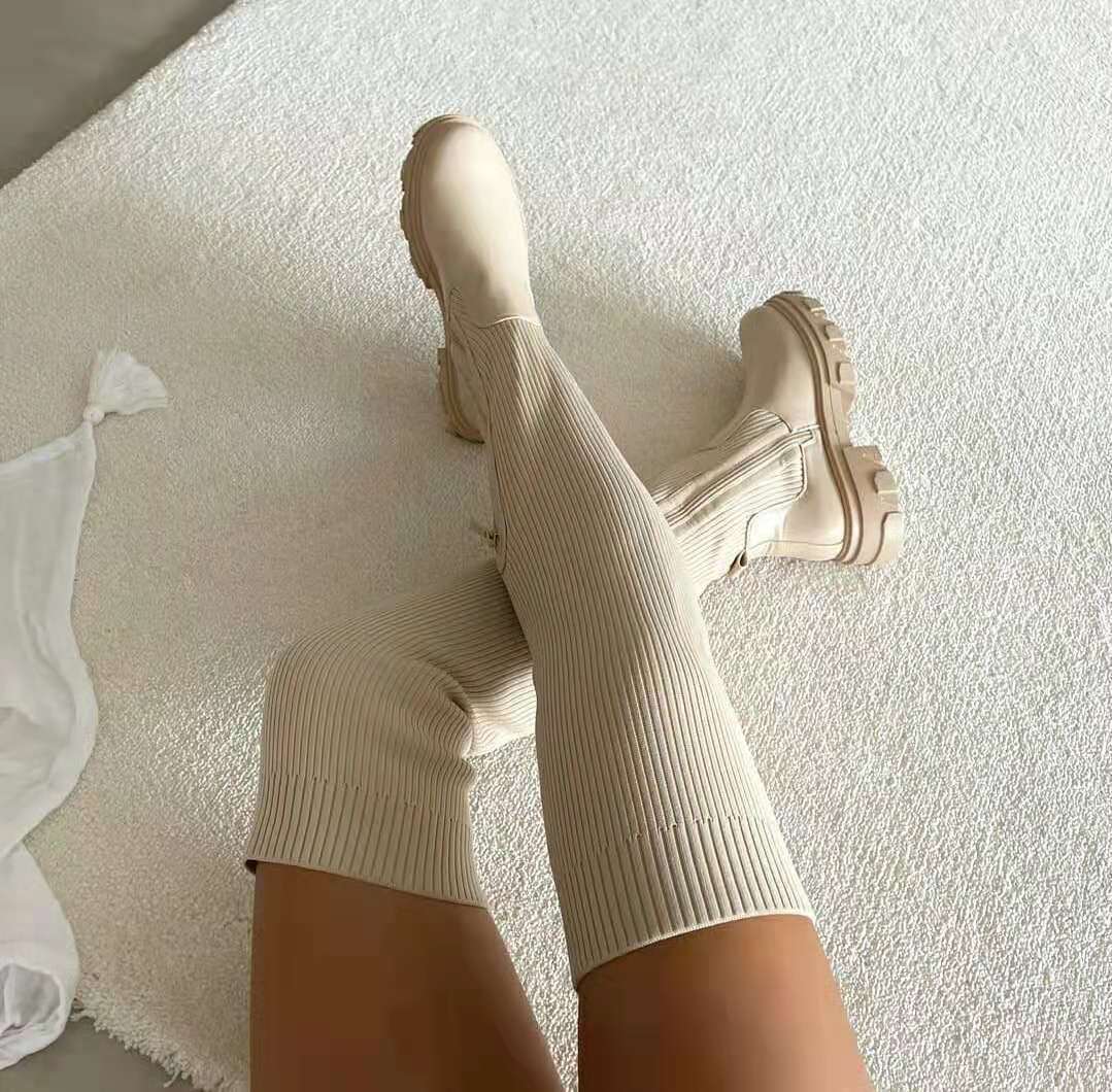 VANIA | Botas elásticas por encima de la rodilla