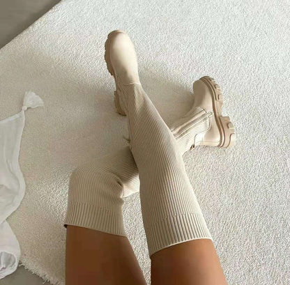VANIA | Botas elásticas por encima de la rodilla
