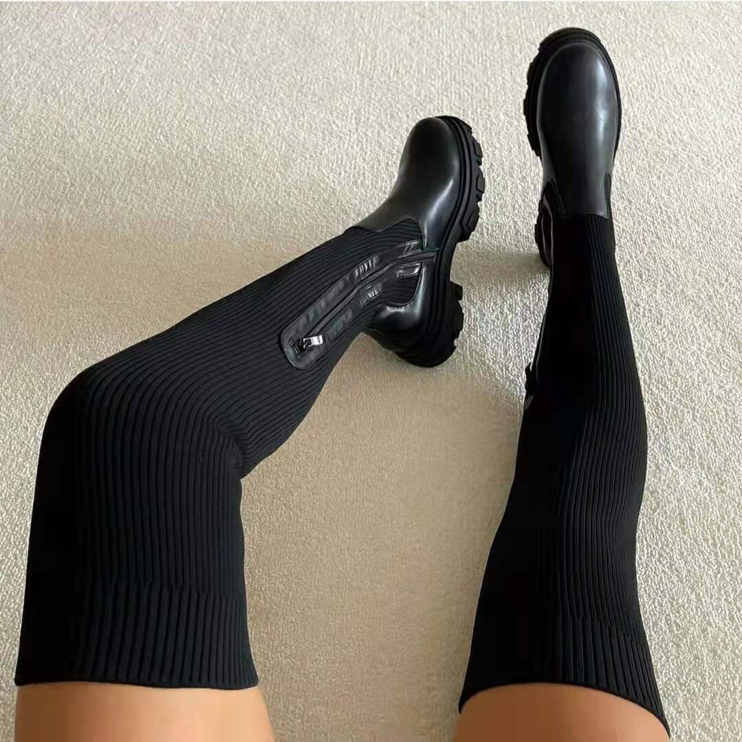 VANIA | Botas elásticas por encima de la rodilla