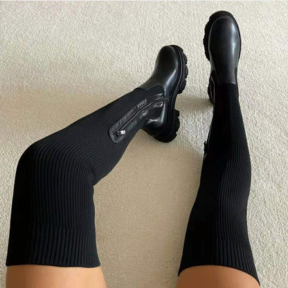 VANIA | Botas elásticas por encima de la rodilla