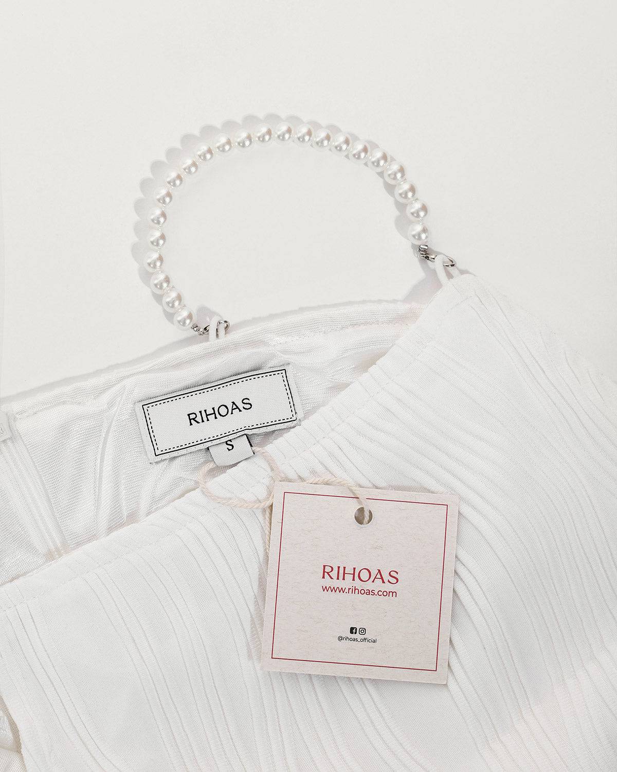 Malena | Vestido camiseta con textura de ondas de agua