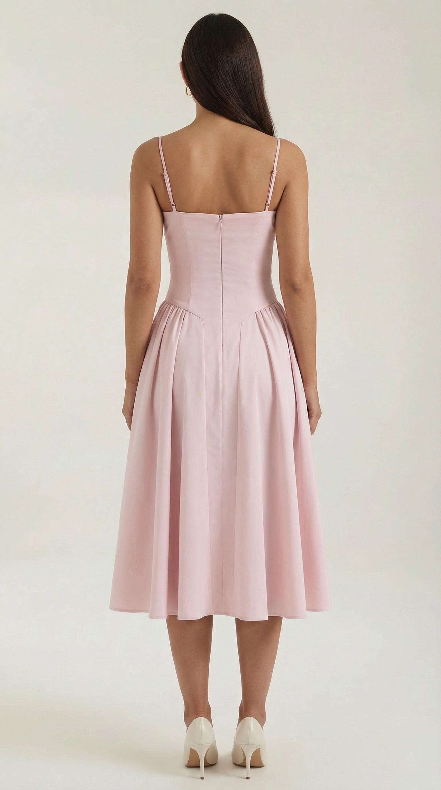 Malena | Vestido Midi Estilo Corsé Odette – Ajuste Perfecto