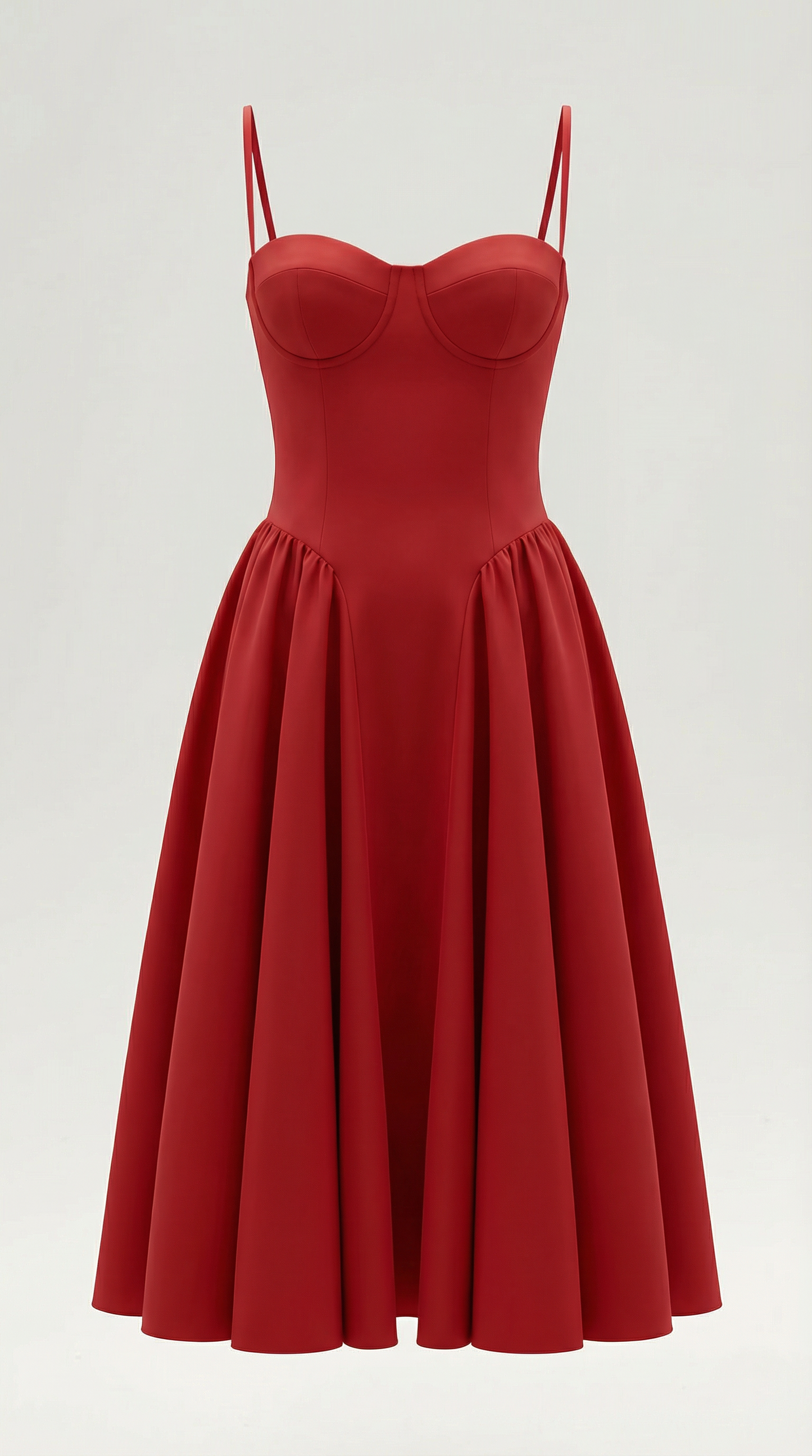 Malena | Vestido Midi Estilo Corsé Odette – Ajuste Perfecto