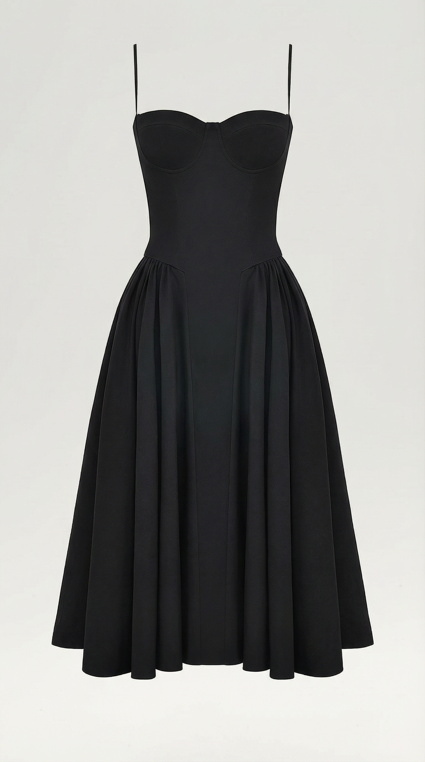 Malena | Vestido Midi Estilo Corsé Odette – Ajuste Perfecto