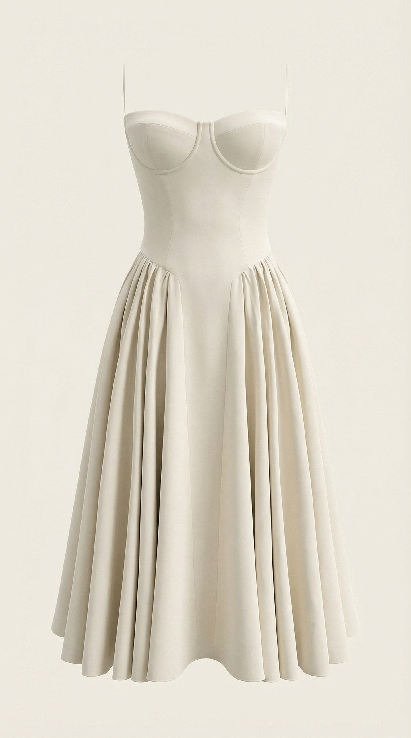 Malena | Vestido Midi Estilo Corsé Odette – Ajuste Perfecto