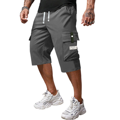 Dante |  Pantalones cargo capri con cordón para hombre